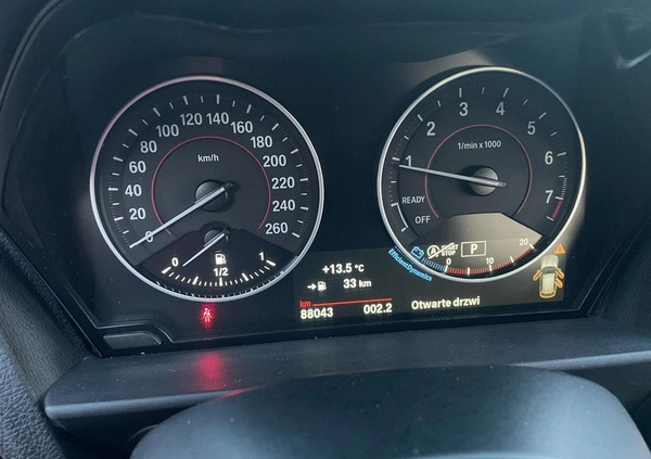 BMW Seria 1 cena 63500 przebieg: 88000, rok produkcji 2016 z Cieszyn małe 172